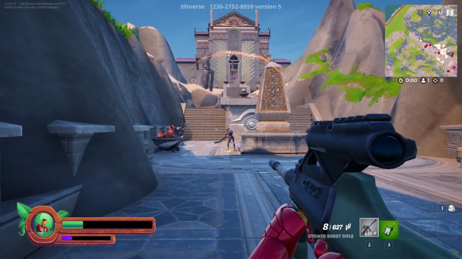 Deja Doom Temple Combat